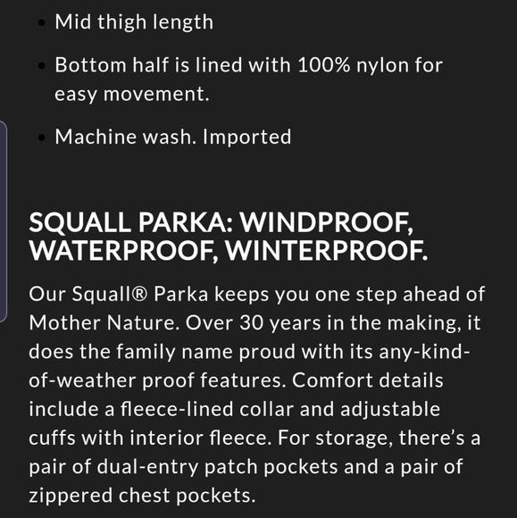 Lands End Womens Squall Parka - Picture 5 of 8